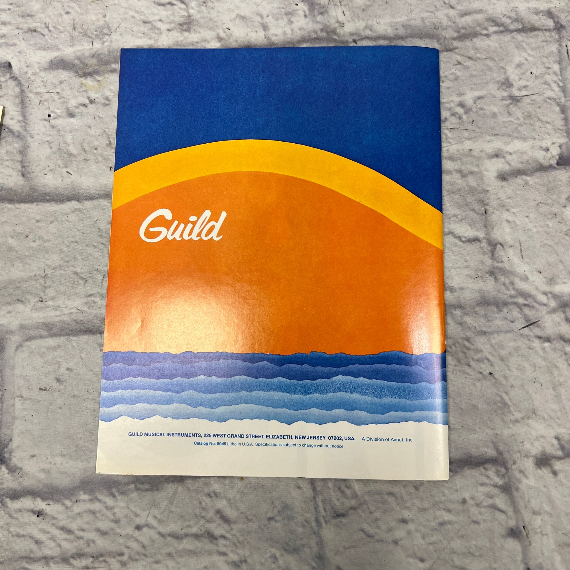 Guild 1976 Flat Top and Classic Guitars Catalog