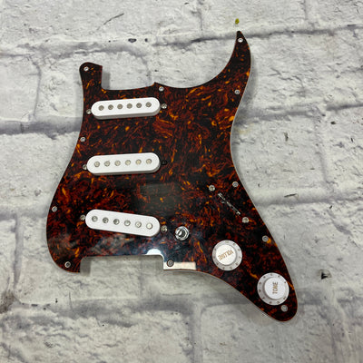 Unknown Loaded Strat Pickguard Tortoise SSS