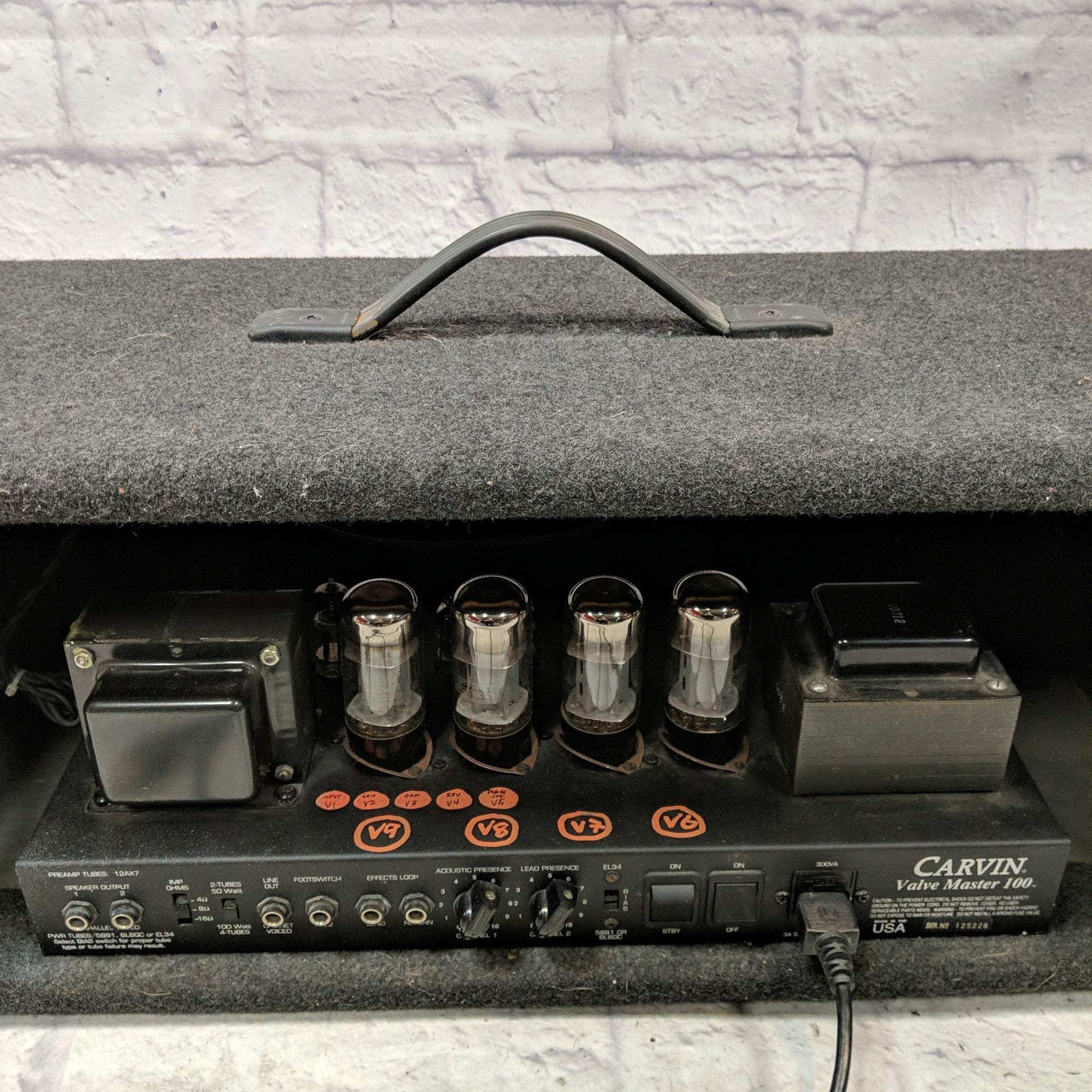 Carvin Valvemaster 100 100-Watt Tube Amp Head