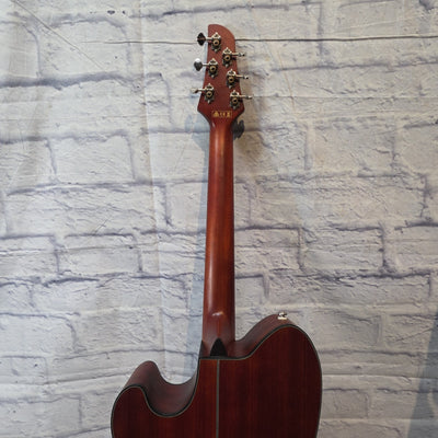 Ibanez Talman Double Cutaway Acoustic / Electric (OPN) W/ Case Acoustic Guitar