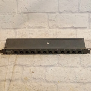 Hosa PDR-369 Mic In Panel Rack Patchbay