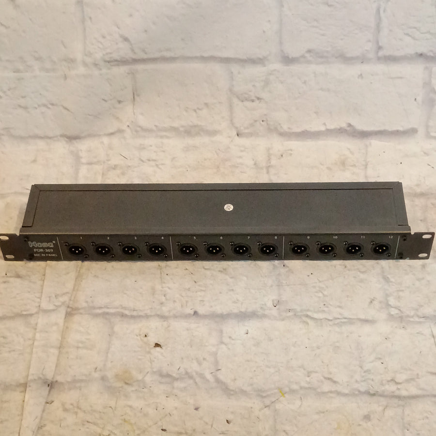 Hosa PDR-369 Mic In Panel Rack Patchbay