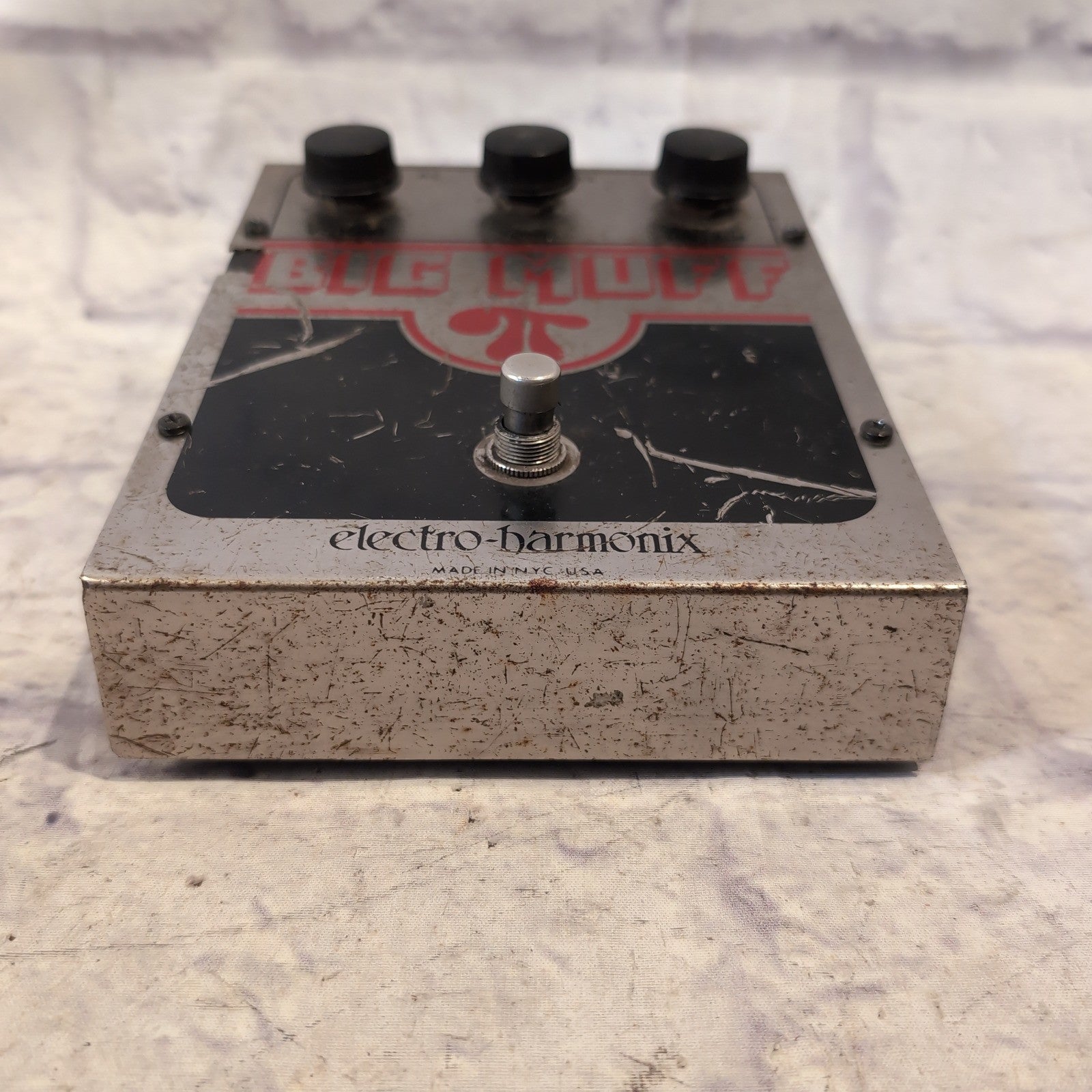 Vintage Electro-Harmonix Big Muff Pi V5 Op-Amp Tone Bypass - EH-1322 - 1978 CTS Pot Codes - Fuzz Pedal