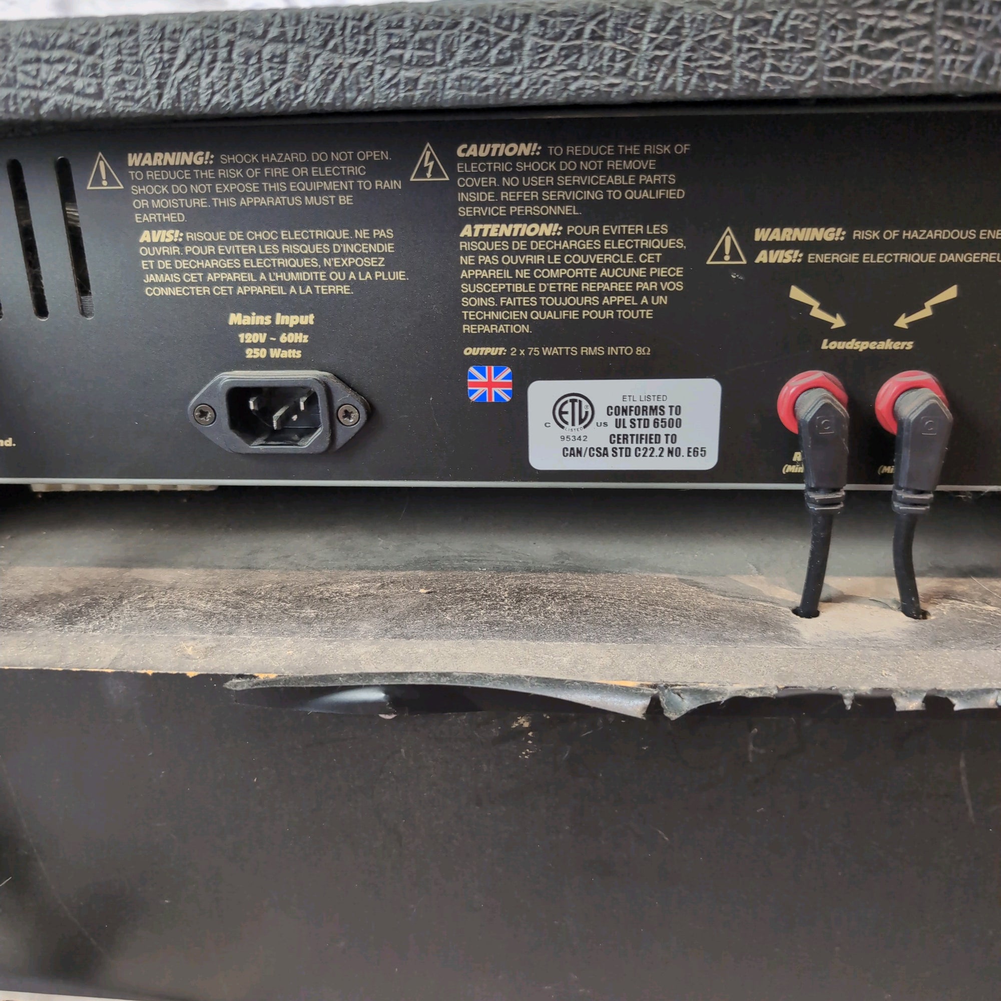 Marshall Valvestate 2000 AVT275 Guitar Combo Amp w/ Footswitch