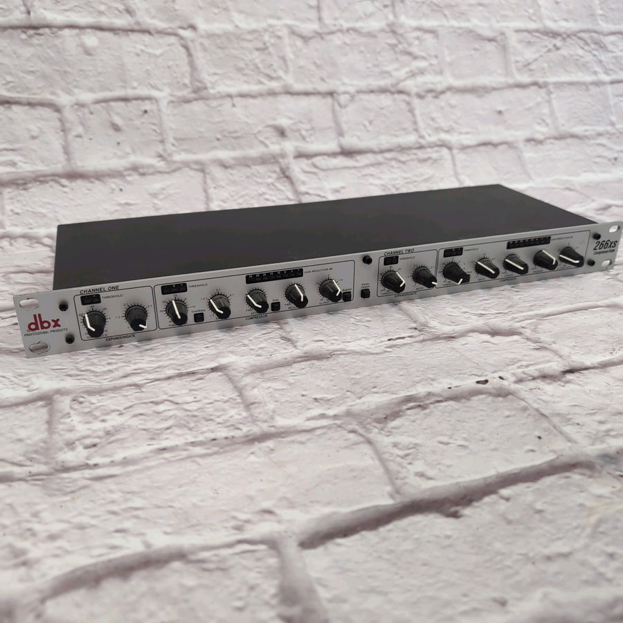 dbx 266xs Dual-Channel Compressor / Gate Rack
