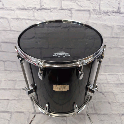 Pearl 14 Export Floor Tom Black 14x14"