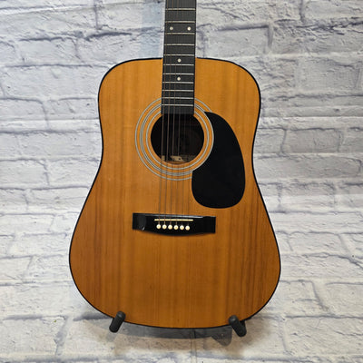 The Santa Rosa Folk Guitar Company K519 Dreadnaught  Acoustic Guitar