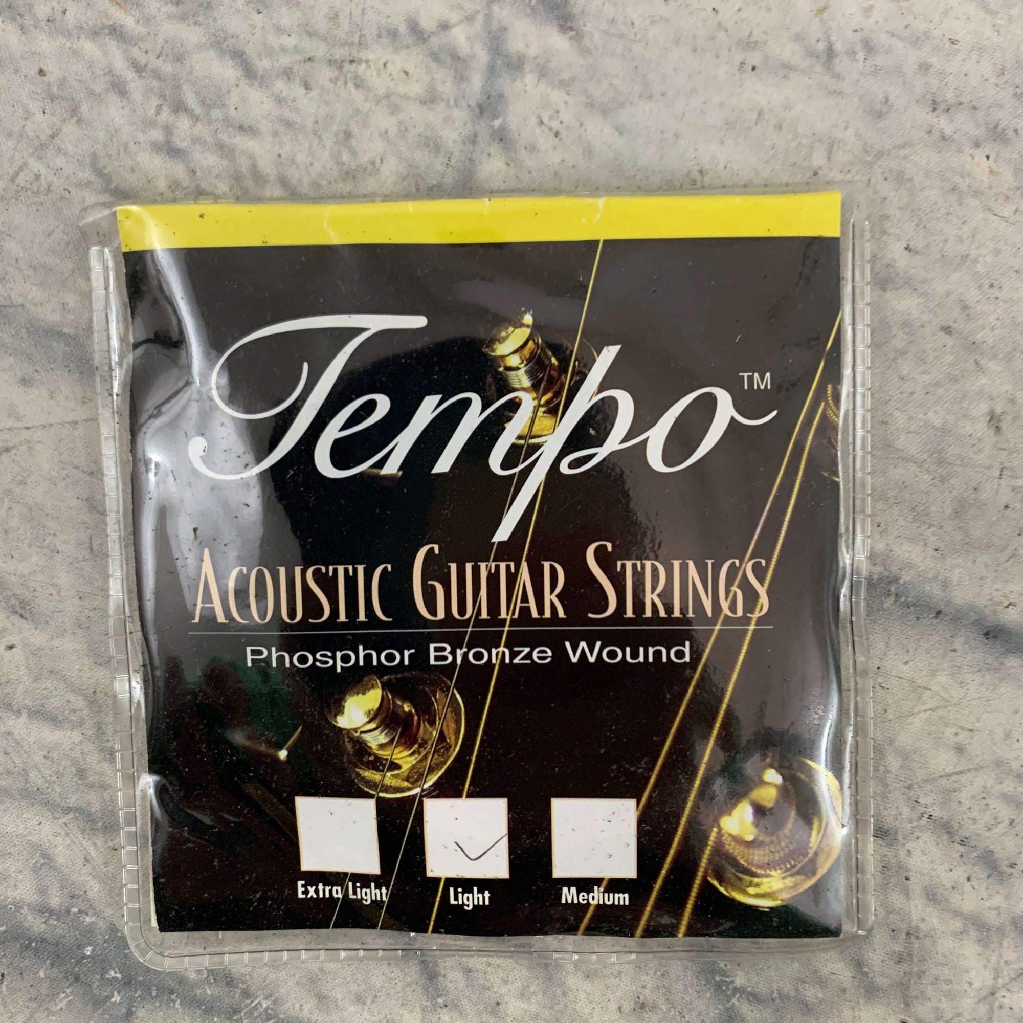 Tempo Light Acoustic Guitar Strings Phosphor Bronze Wound