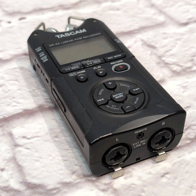 Tascam DR-40 Linear PCM Digital Field Recorder