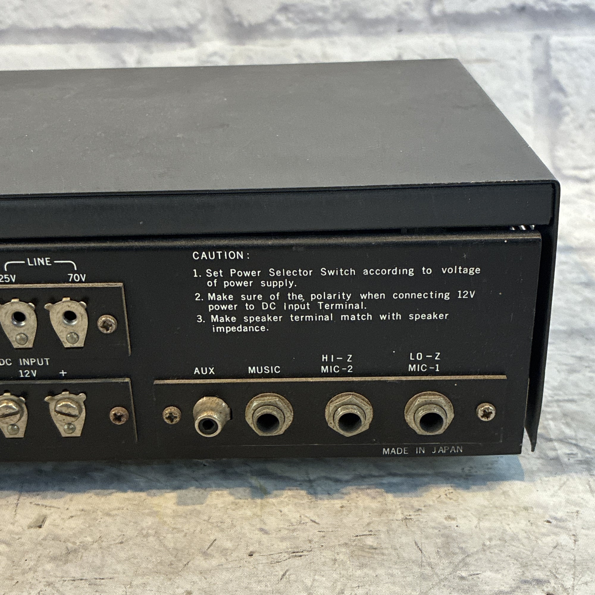 Herald AM-53A Solid State PA Amplifier Portable PA