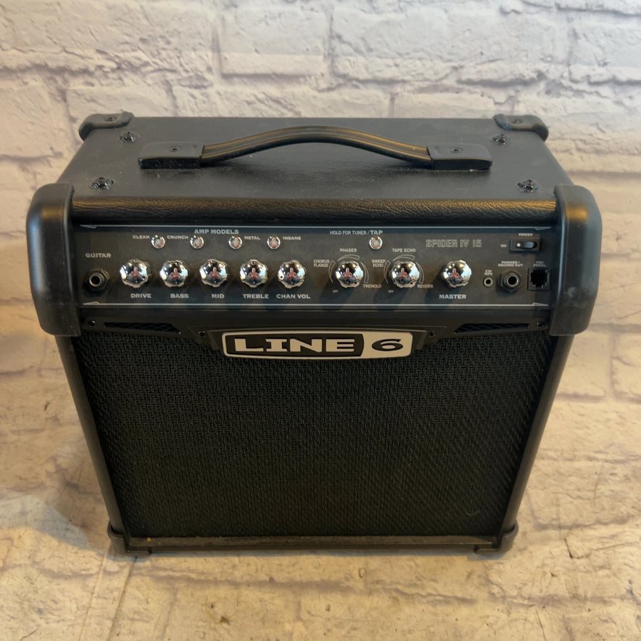 Line 6 Spider IV 15 Watt Guitar Combo Amp
