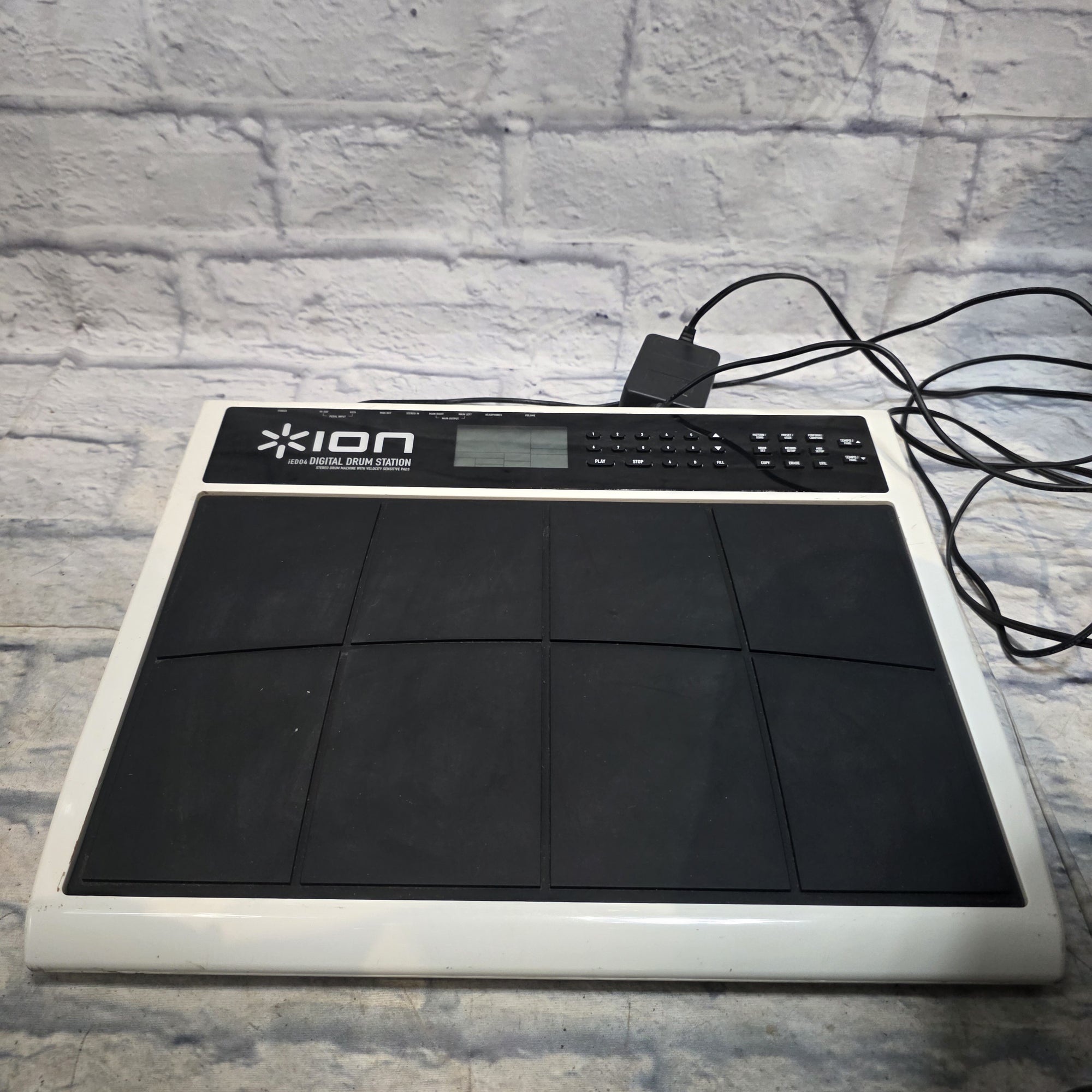 Ion Audio iED04 Stereo Drum Machine Electric Drum Machines