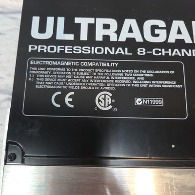 Behringer Ultragain Pro-8 Digital Audio Interface
