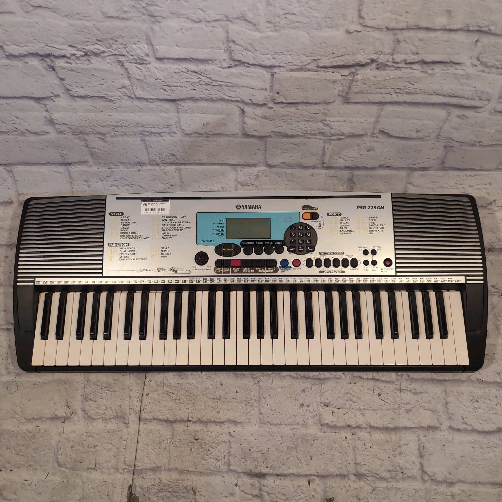Yamaha PSR-225GM Digital Piano