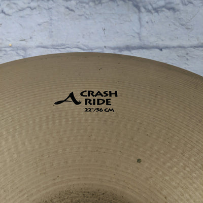 Zildjian 22 Avedis Crash Ride Cymbal