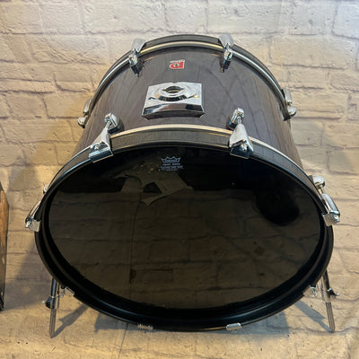Premier 22 Transparent Purple Made in England  Kick Drum
