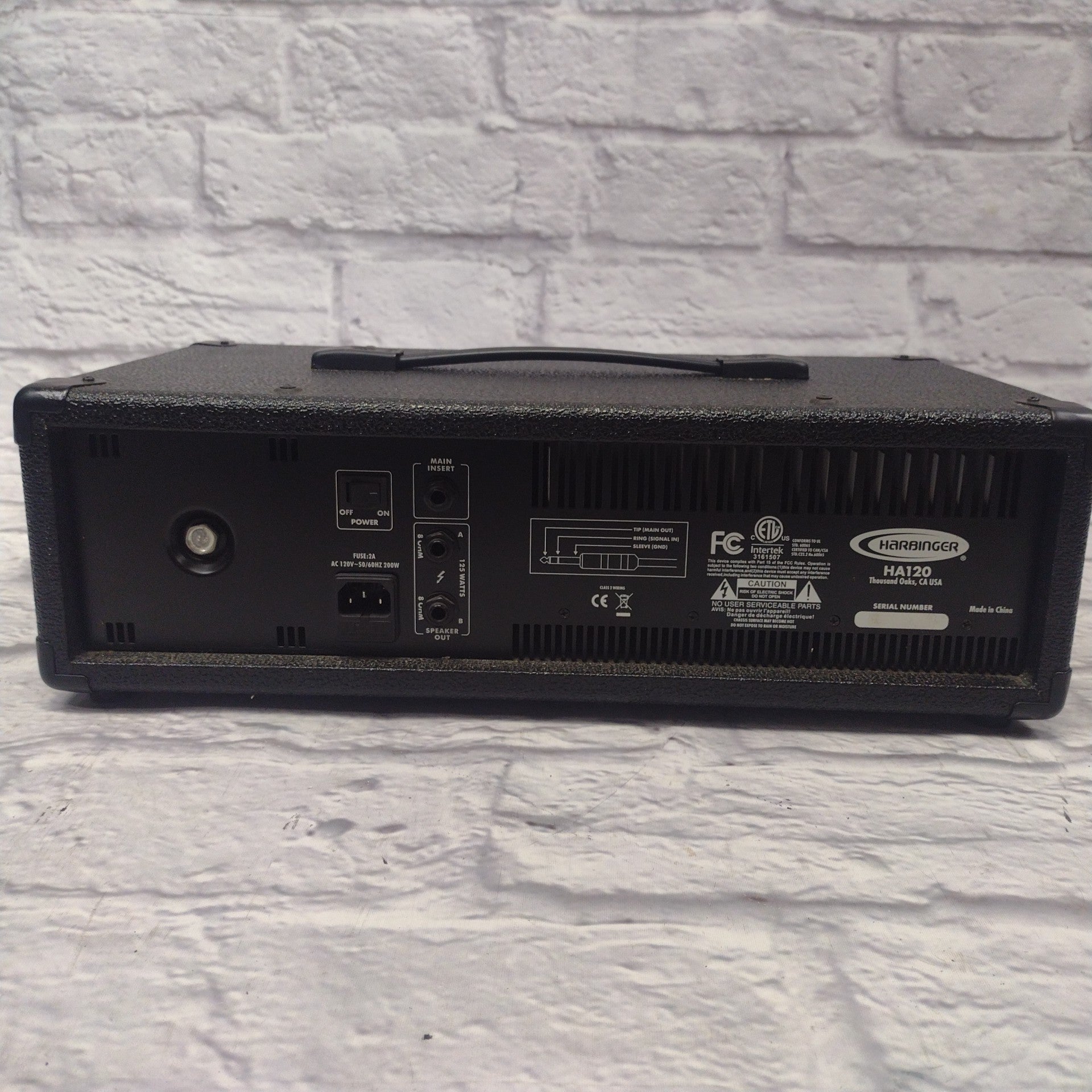 Harbinger HA120 4-Channel Powered Mixer w/ Speakers