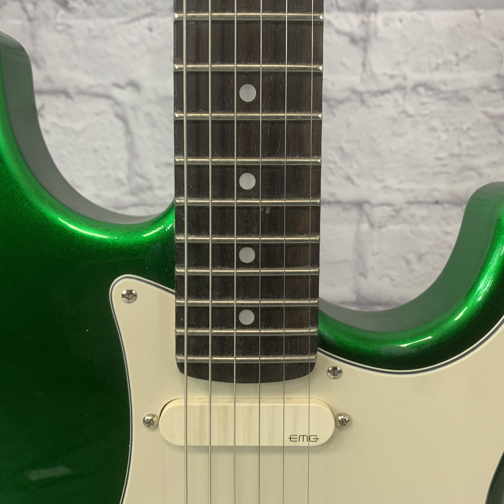 Gatto Candy Green Stratocaster with EMG