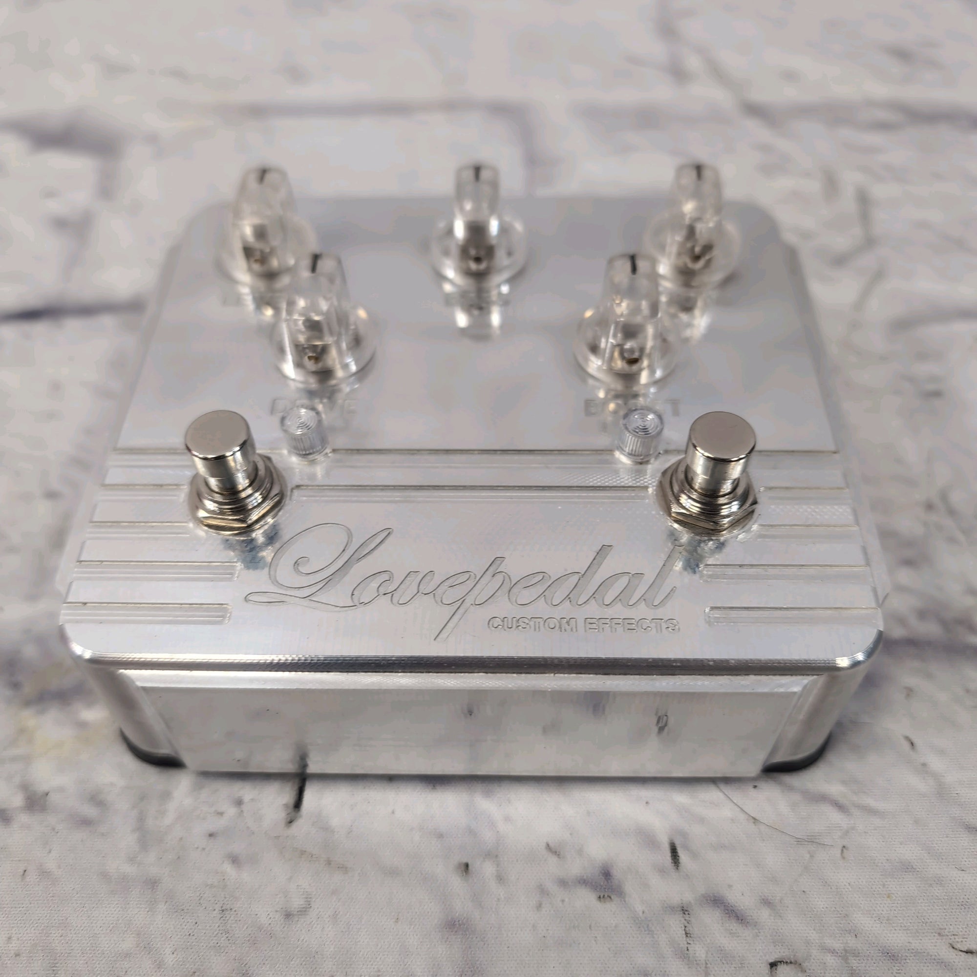 amp 11 pedal Lovepedal Amp 11 Eleven Big Box Independent Boost Circuit Tone Knob Drive Boost Billet Aluminum Pedal