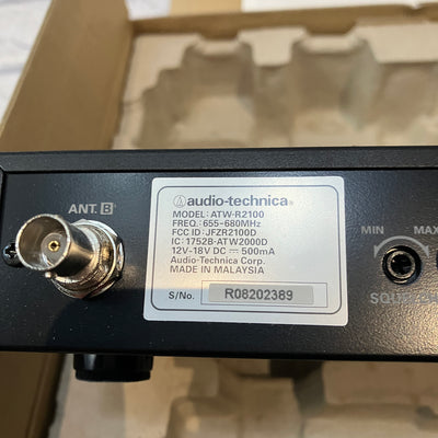 Audio Technica ATW-R2100 2000 Series UHF Wireless Receiver