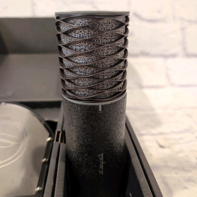 Aston Spirit Black Microphone Bundle with Shock Mount and Pop Filter