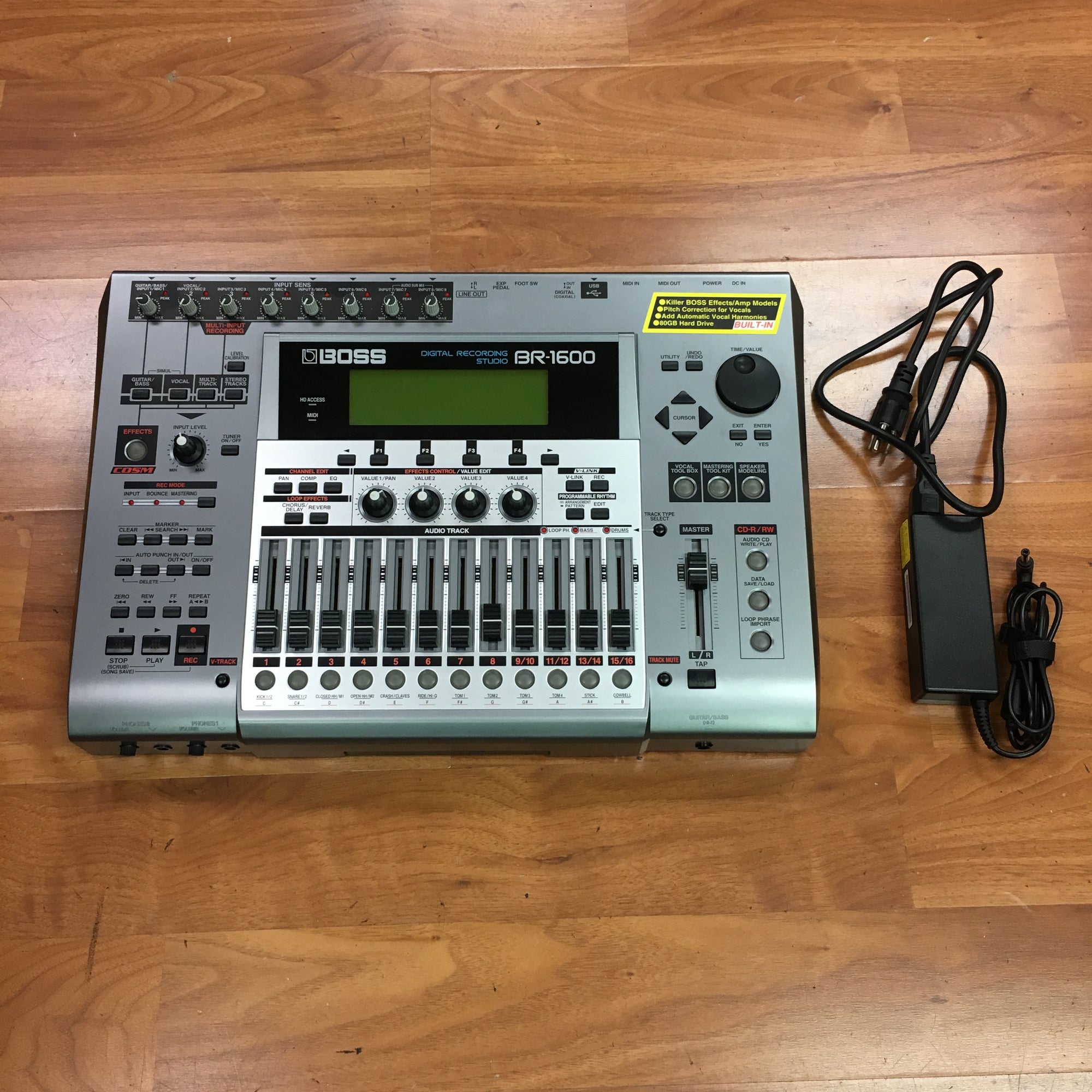 Boss BR-1600 16 Track Recorder w/ CD Burner