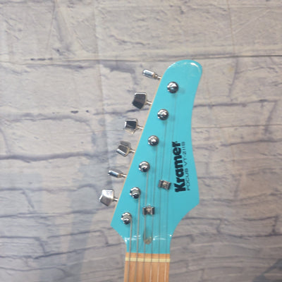 Kramer Focus Teal VT-211S ( With Case) Electric Guitar