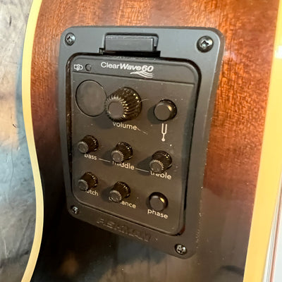 Silvertone 600E AVS Orchestra Acoustic Electric Guitar