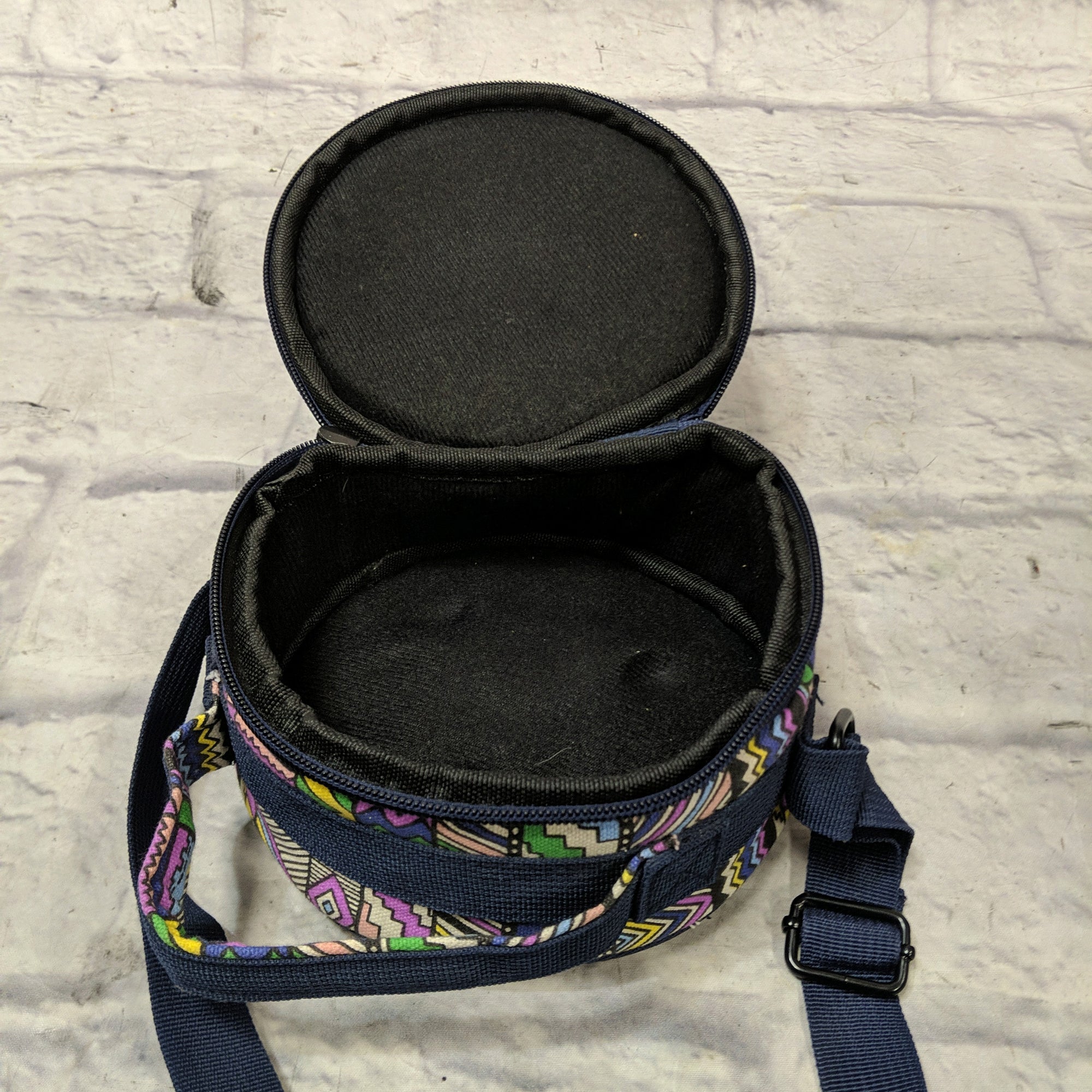 Unknown Metal Tongue Drum with Bag and Mallets