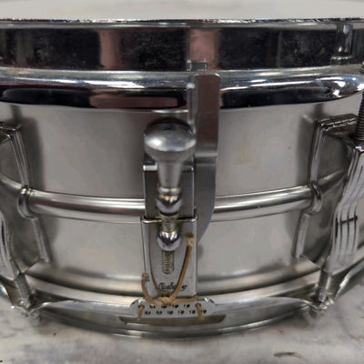 Ludwig Acrolite No 404 5x14" 8-Lug Aluminum | Keystone Badge 1967 | Lever Tone Control w/1960's Blue Case