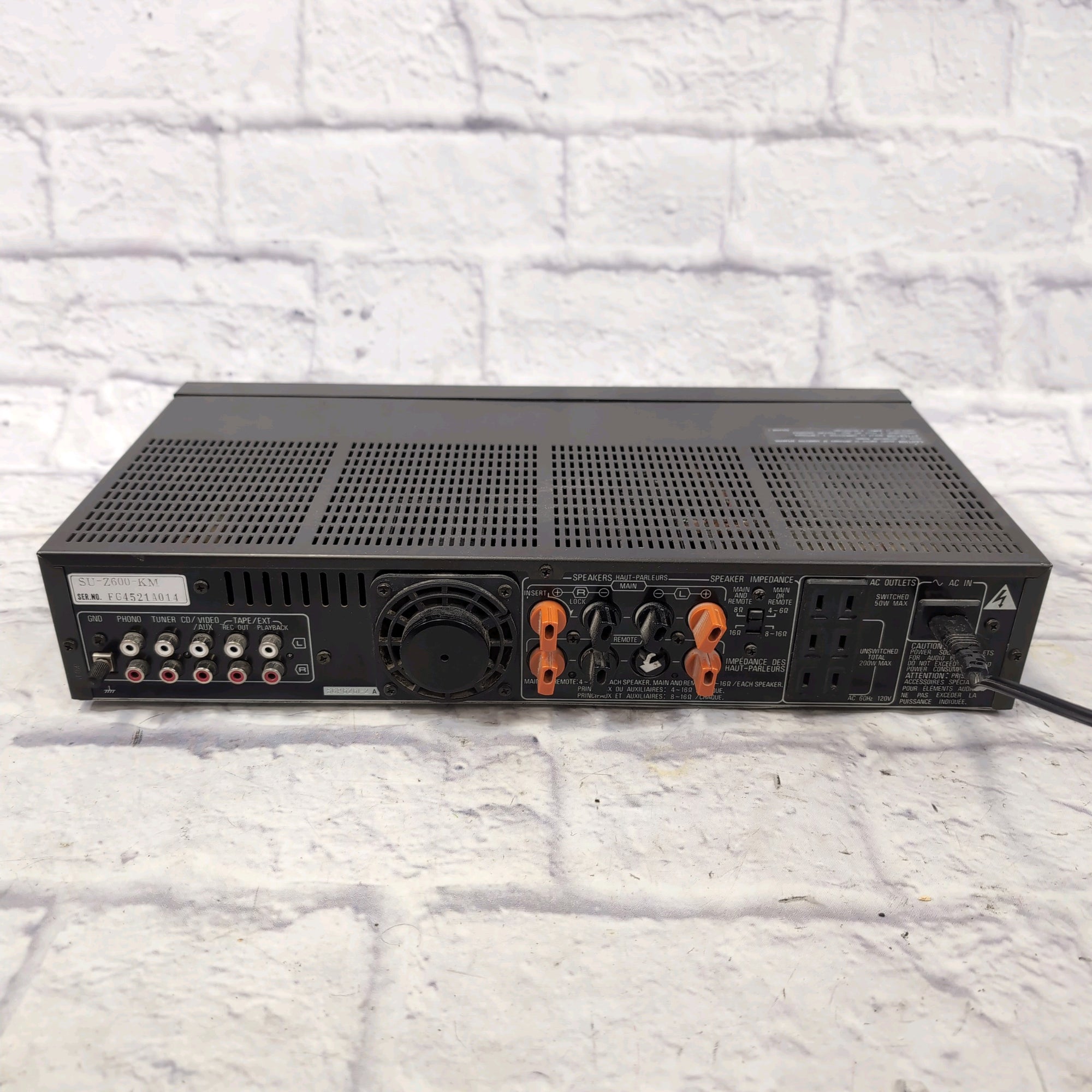 Technics SU-Z600 Integrated Amp Receiver