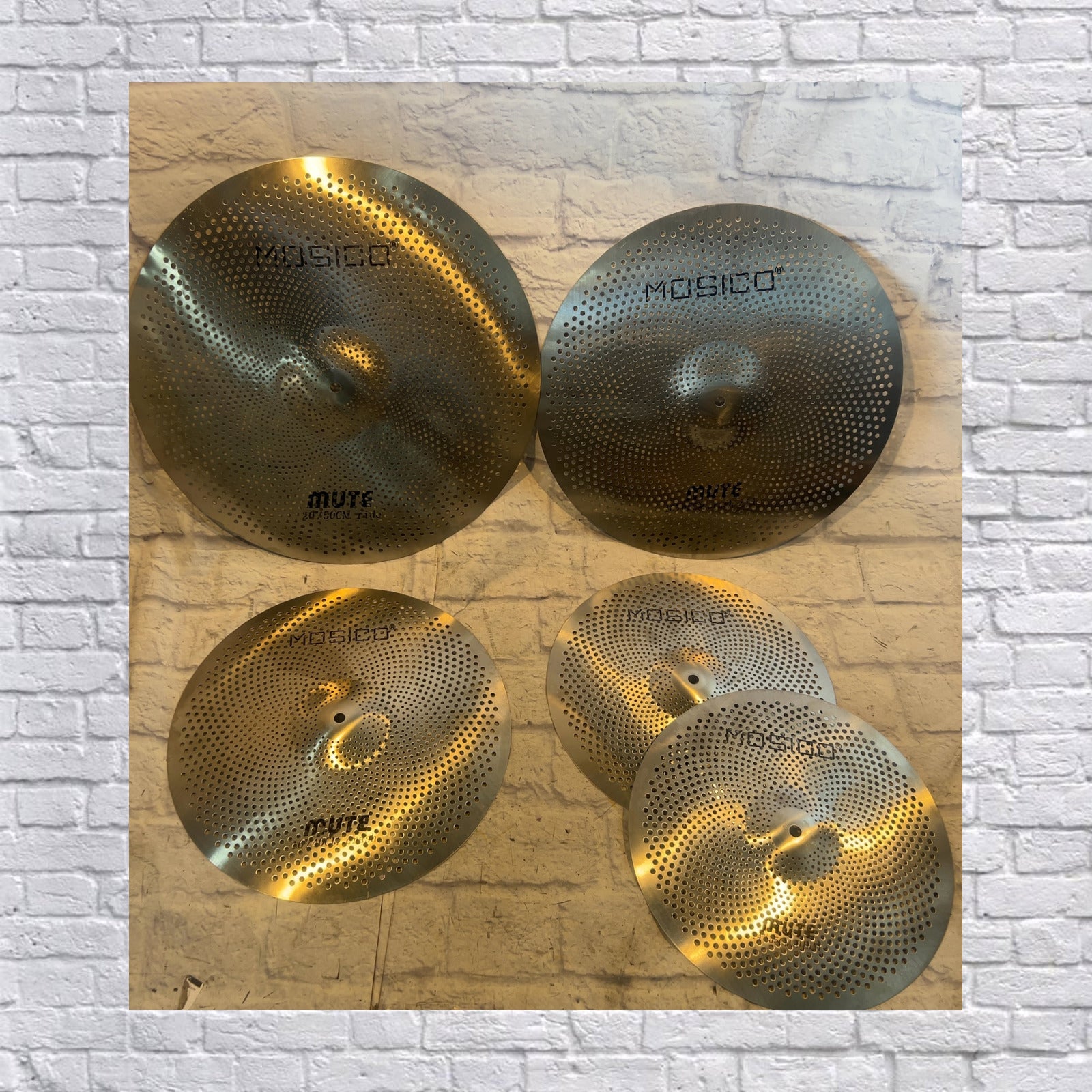 Mosico Silent Cymbal Set 20 18 14