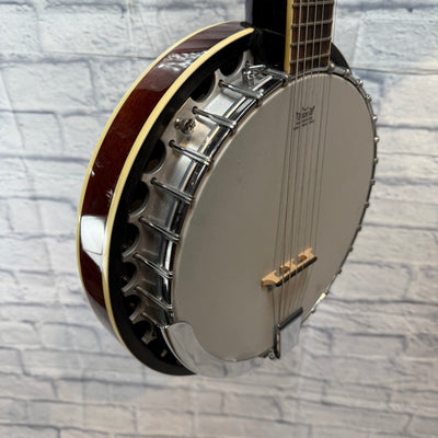 Michael Kelly 6 String Banjitar Banjo Guitar w/ case