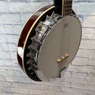 Michael Kelly 6 String Banjitar Banjo Guitar w/ case