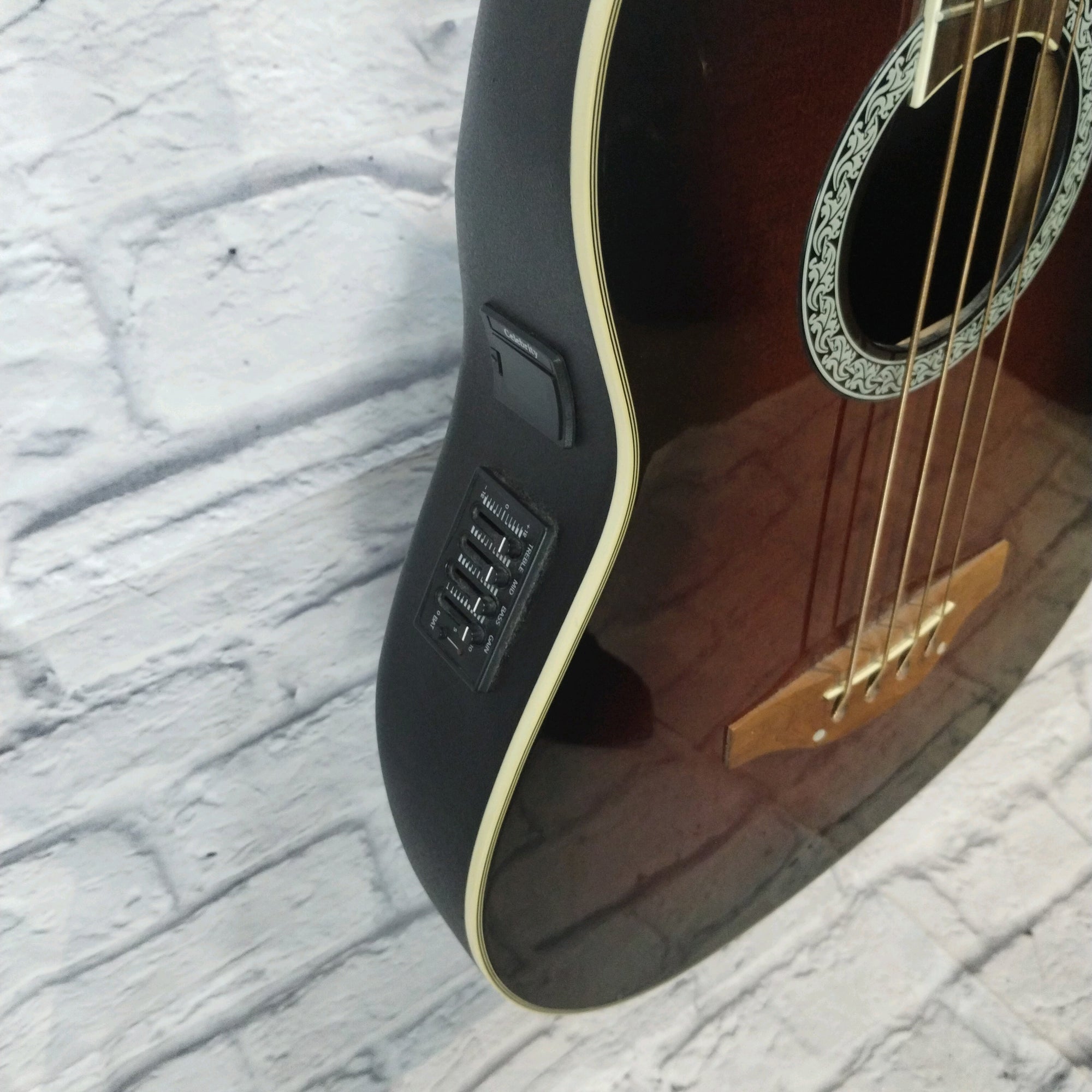 Ovation Celebrity CC074 Acoustic Bass Guitar