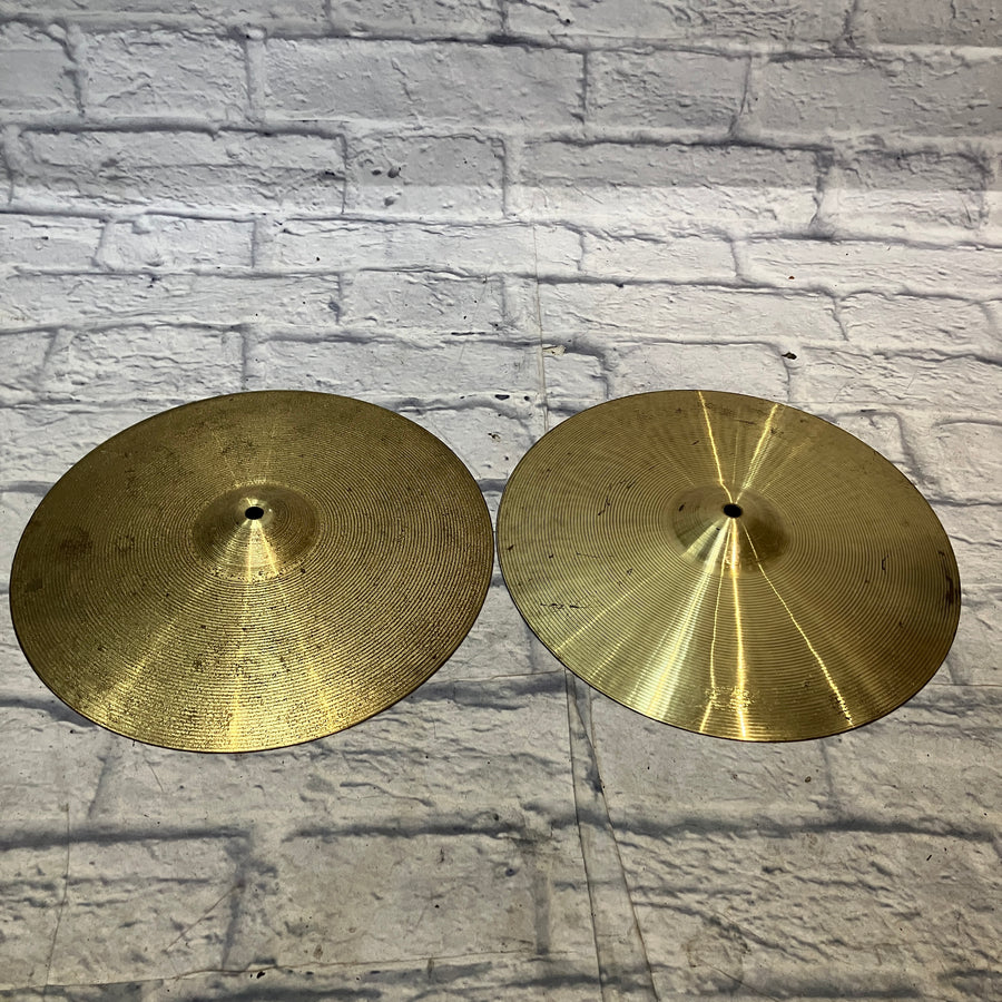 Camber 14" Hi Hat Pair Vintage West Germany