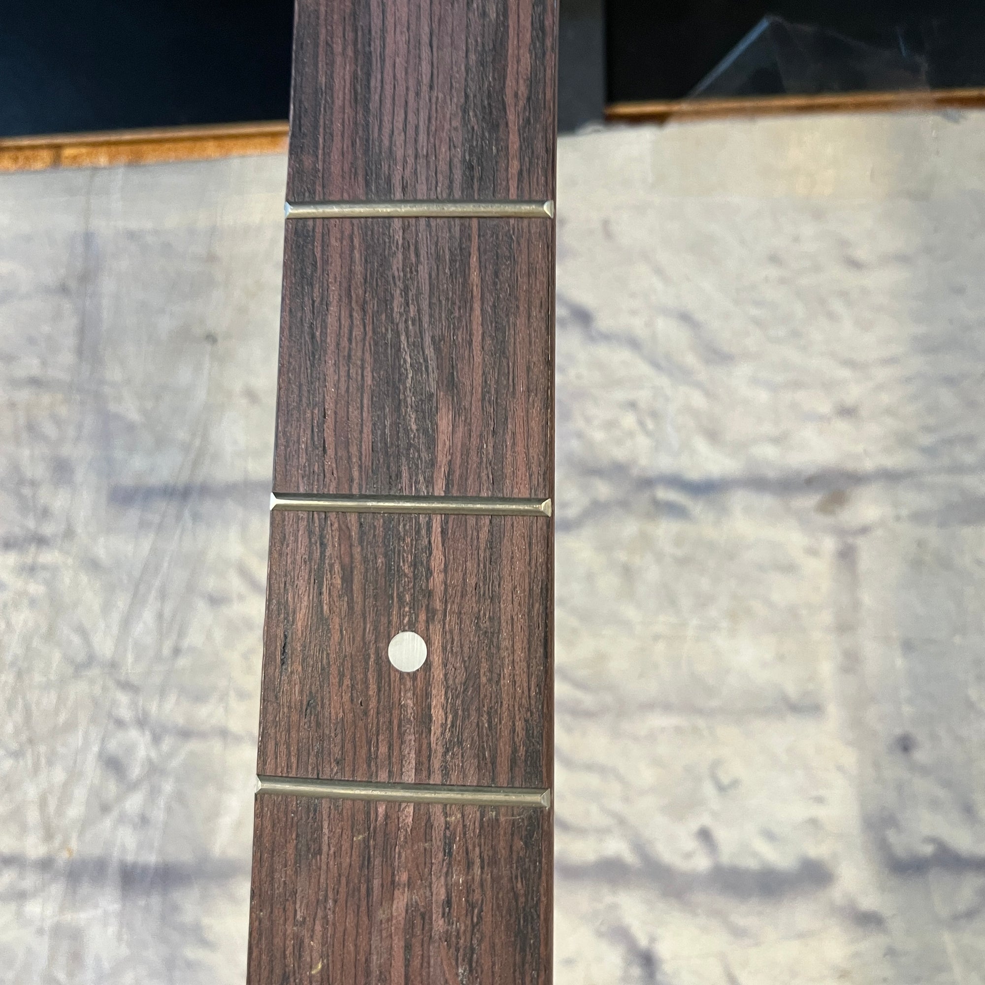 Unknown 20 Fret 4-String Maple Bass Guitar Neck with Rosewood Fretboard