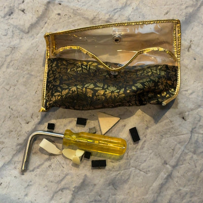 Silvertone by Oscar Schmidt Autoharp with Case Harp