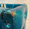Plush Vintage P1000S Tube Amp Head Blue Sparkle