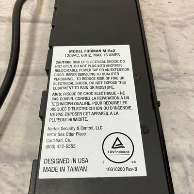 Furman M-8X2 Power Conditioner