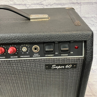 Fender Super 60 Guitar Combo Amp (Red Knob Version)