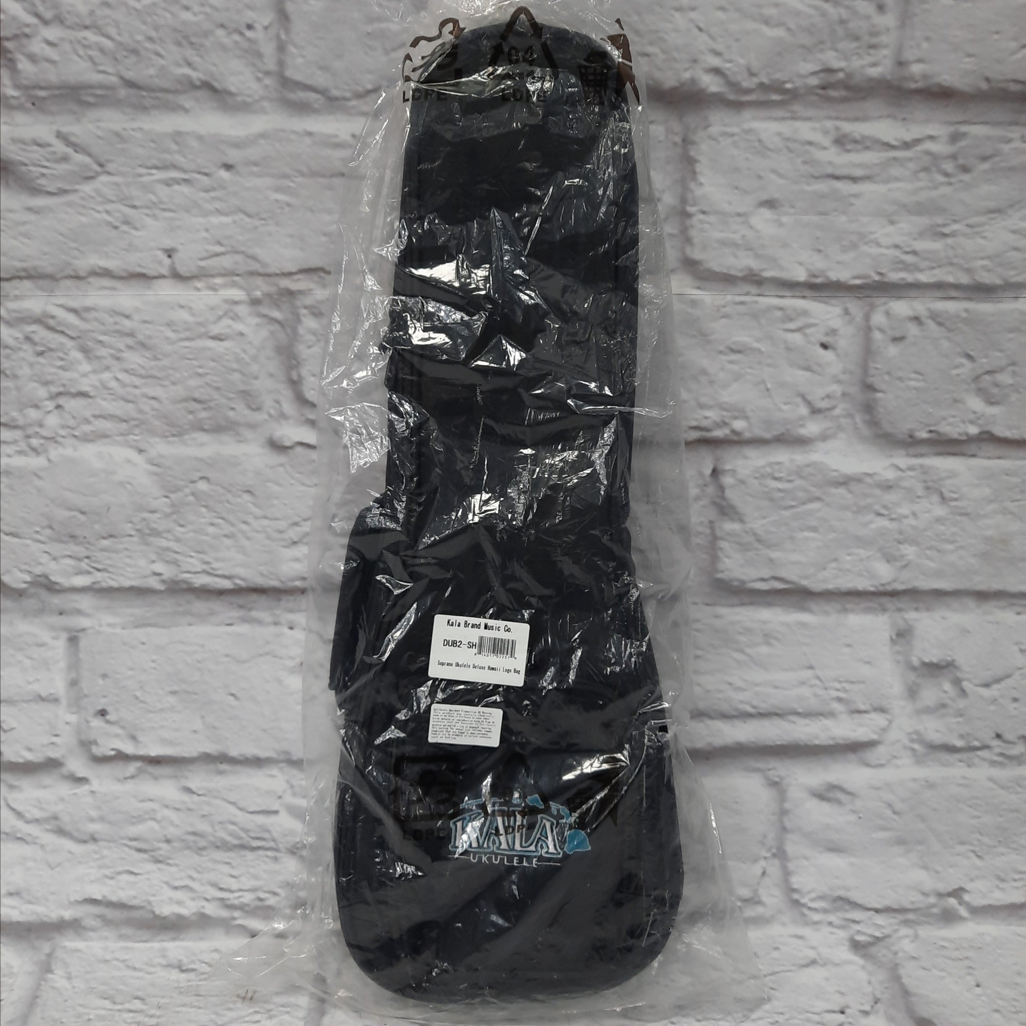 Kala DUB2-SH Deluxe Soprano Ukulele Gig Bag w/Hawaii Logo
