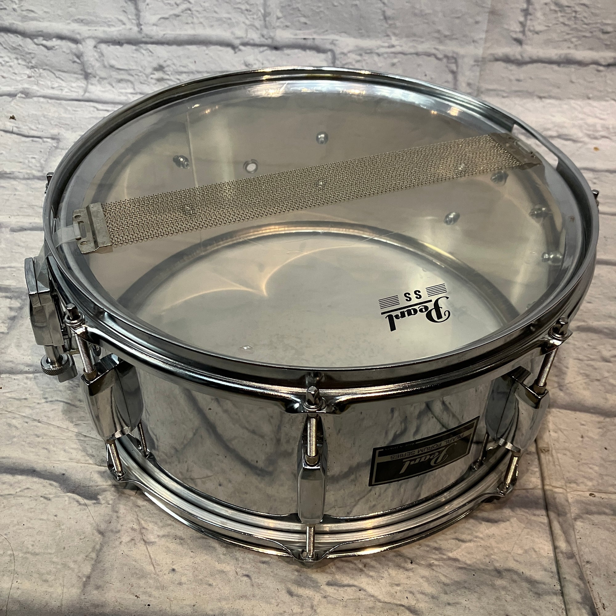 パーカッション・打楽器 PEARL STREET FORUM SERIES 14x6,5 Pearl Forum Series Steel Snare Drum 6.5