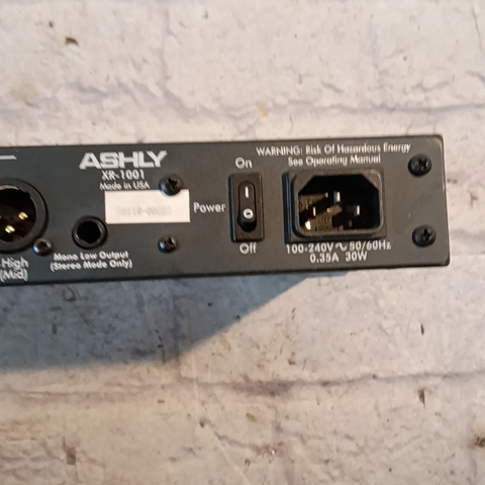 Ashly XR-1001 crossover unit Crossovers