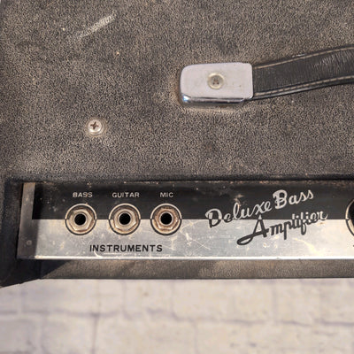 Unknown Vintage Solid State Deluxe Bass Amplifier