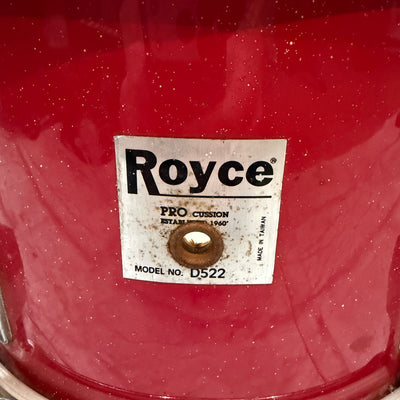 Royce Model D522 12" Rack Tom - Red