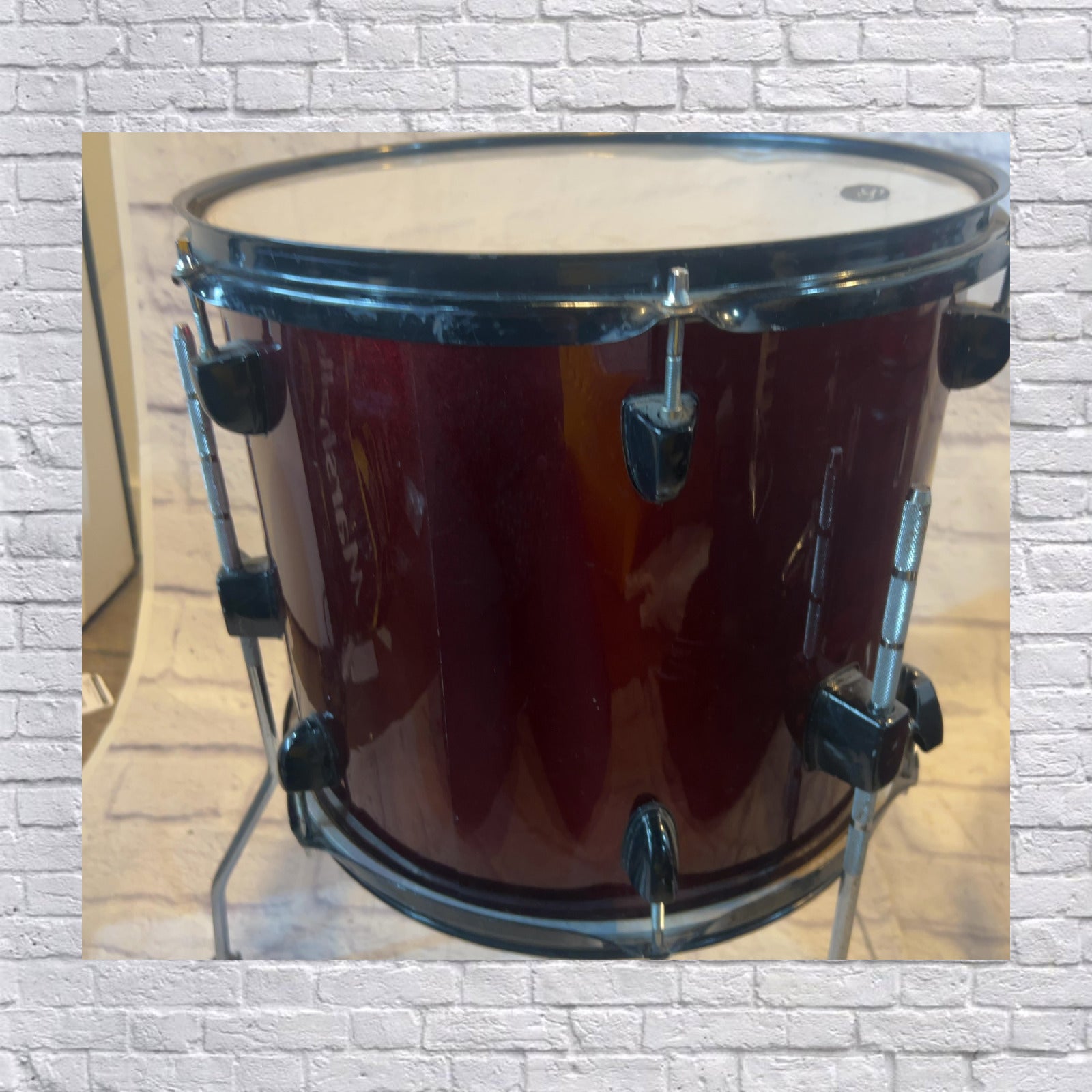 SP Sound Percussion 14 x 14 Floor Tom Deep Red Floor Tom
