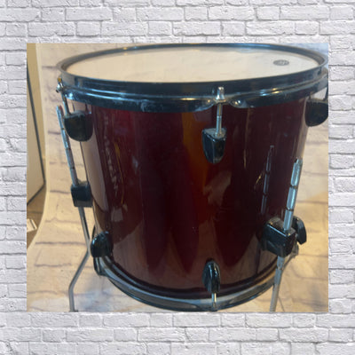 SP Sound Percussion 14 x 14 Floor Tom Deep Red Floor Tom