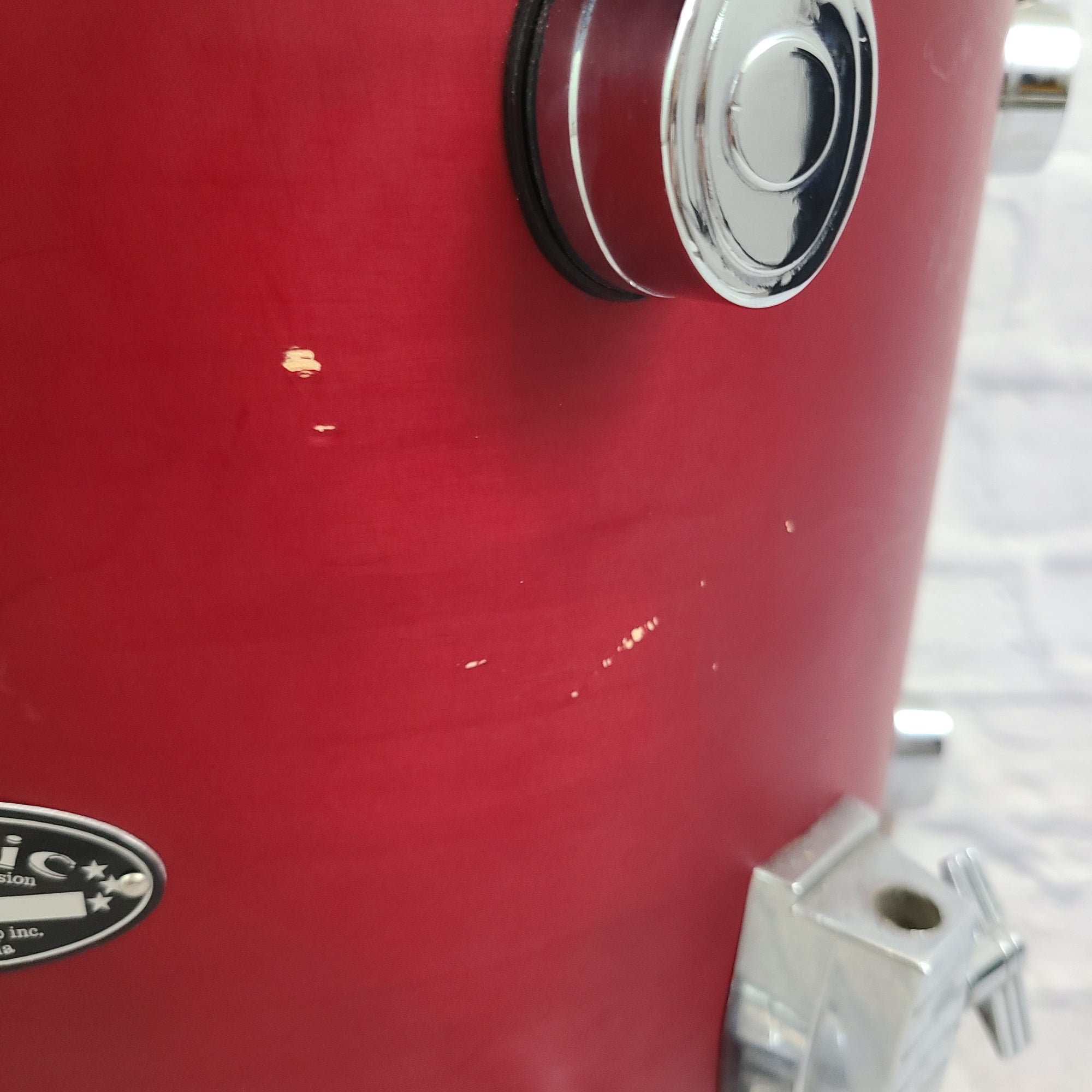 PDP Pacific F Series 14" Floor Tom - Red