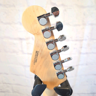 Squier Strat Gun Metal Blue Electric Guitar 60's Classic Vibe Body, Vintage Modified Neck, Hot Rails